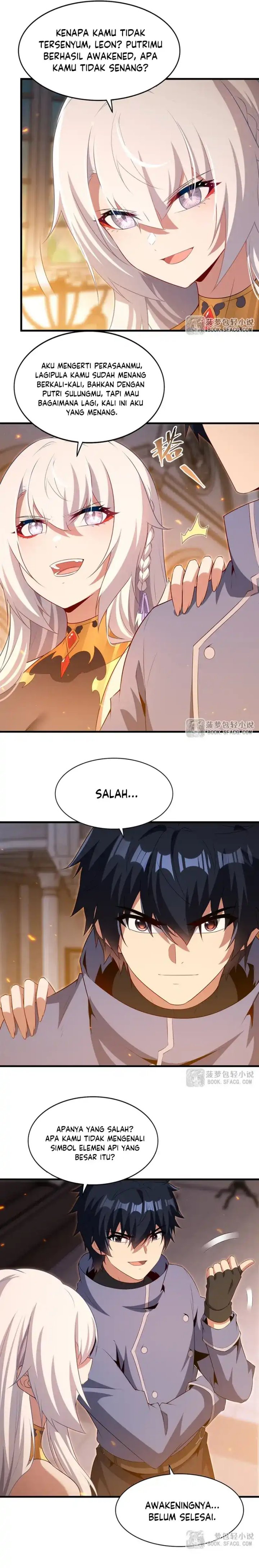 Shut Up, Evil Dragon! I Don’t Want to Raise a Child with You Anymore Chapter 72 Bahasa Indonesia