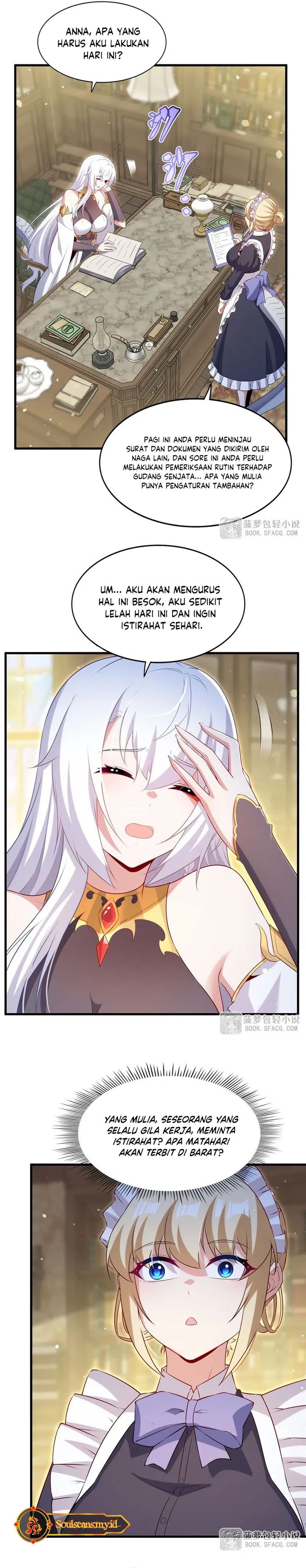 Shut Up, Evil Dragon! I don’t want to raise a child with you anymore chapter 73