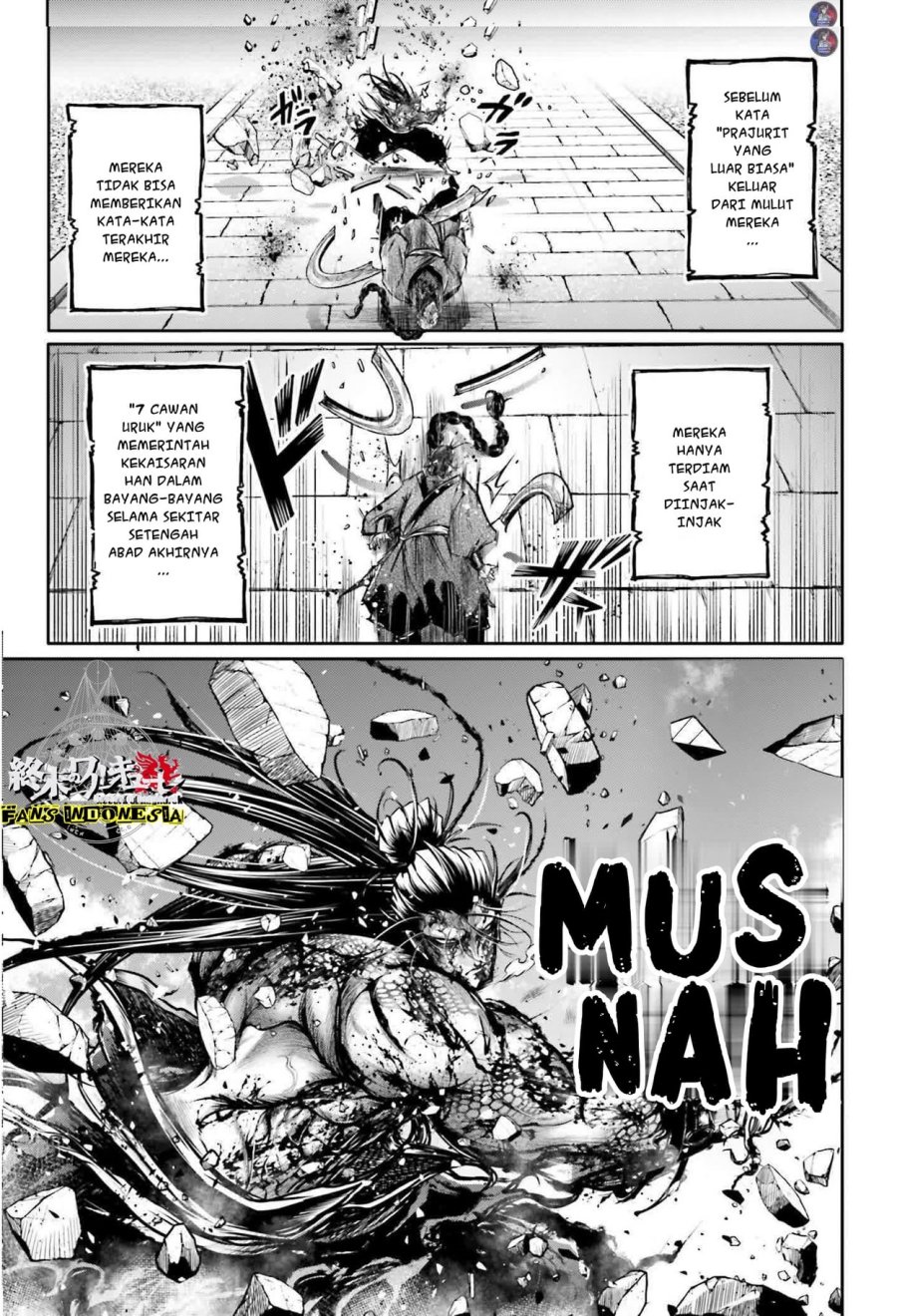 Shuumatsu no Valkyrie: The Legend of Lu Bu Fengxian Chapter 17 Bahasa Indonesia