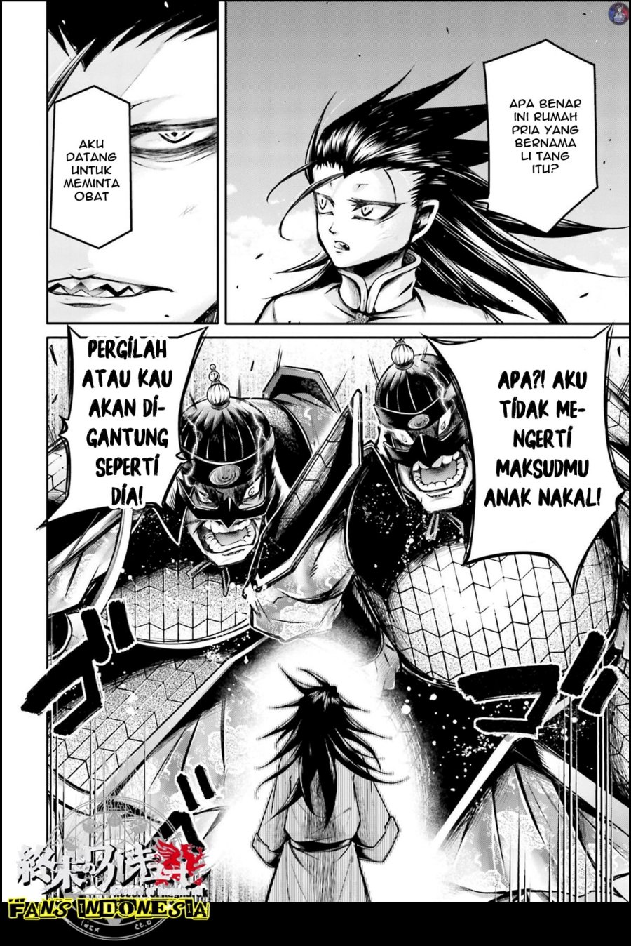 Shuumatsu no Valkyrie: The Legend of Lu Bu Fengxian Chapter 22 Bahasa Indonesia