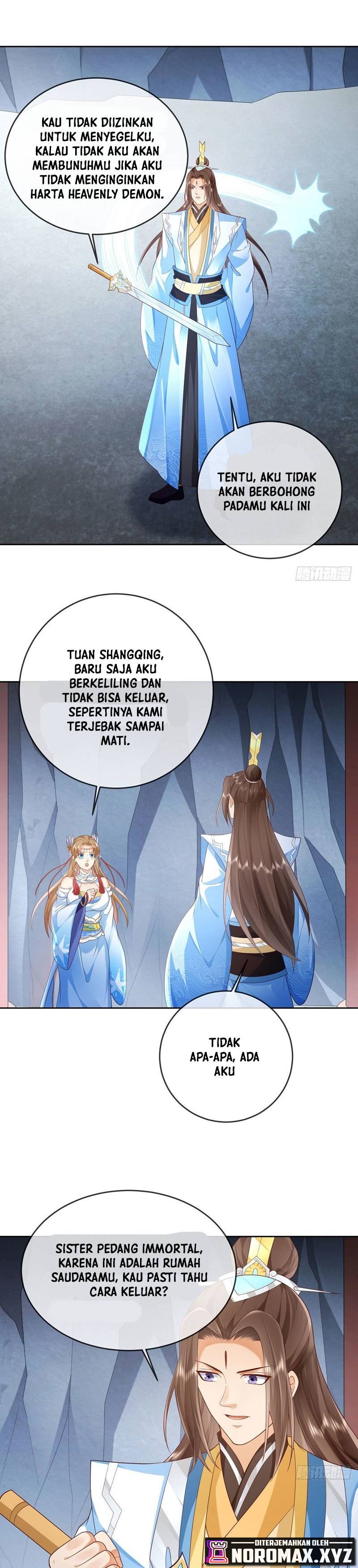 Sign in the Mystery Box to Dominate the World of Cultivation Chapter 23 Bahasa Indonesia