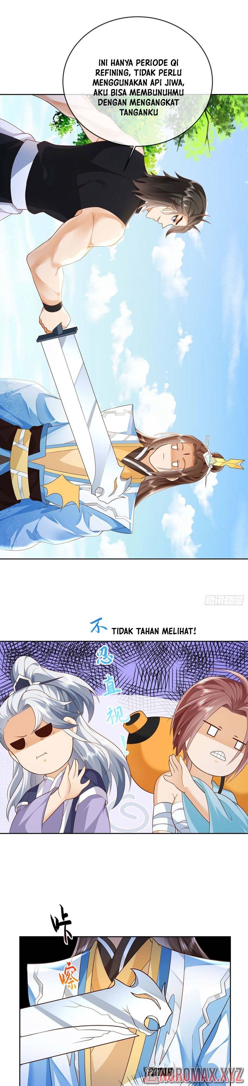 Sign in the Mystery Box to Dominate the World of Cultivation Chapter 18 Bahasa Indonesia