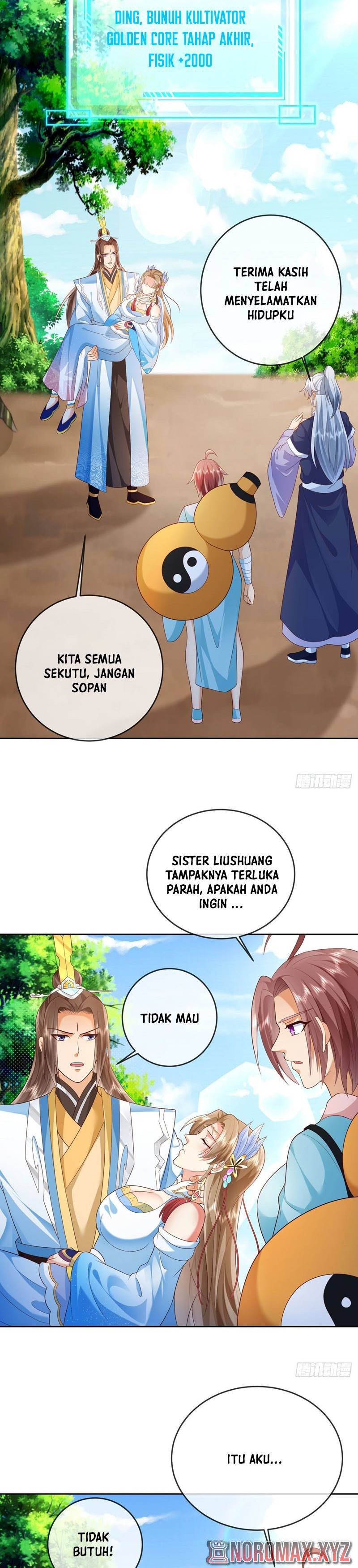 Sign in the Mystery Box to Dominate the World of Cultivation Chapter 18 Bahasa Indonesia