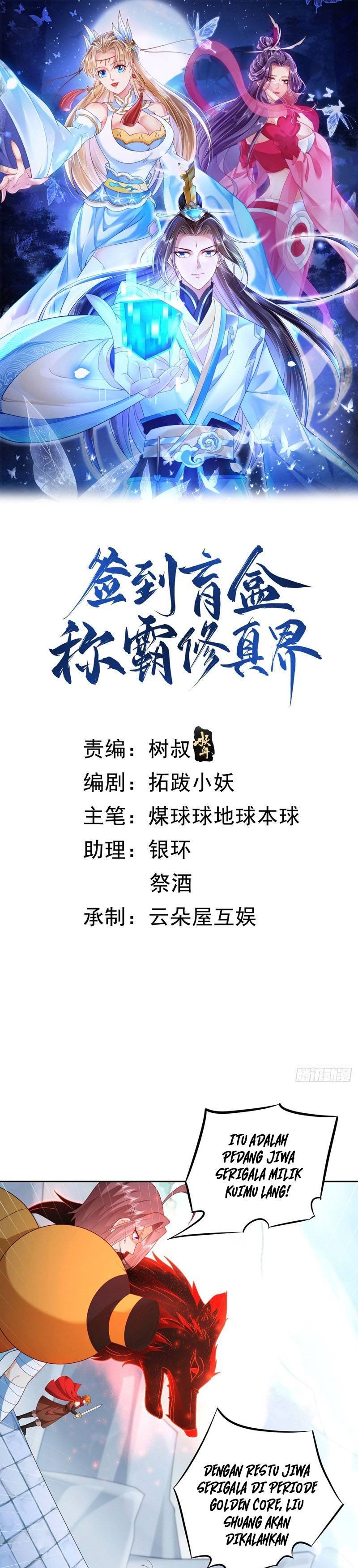 Sign in the Mystery Box to Dominate the World of Cultivation chapter 37