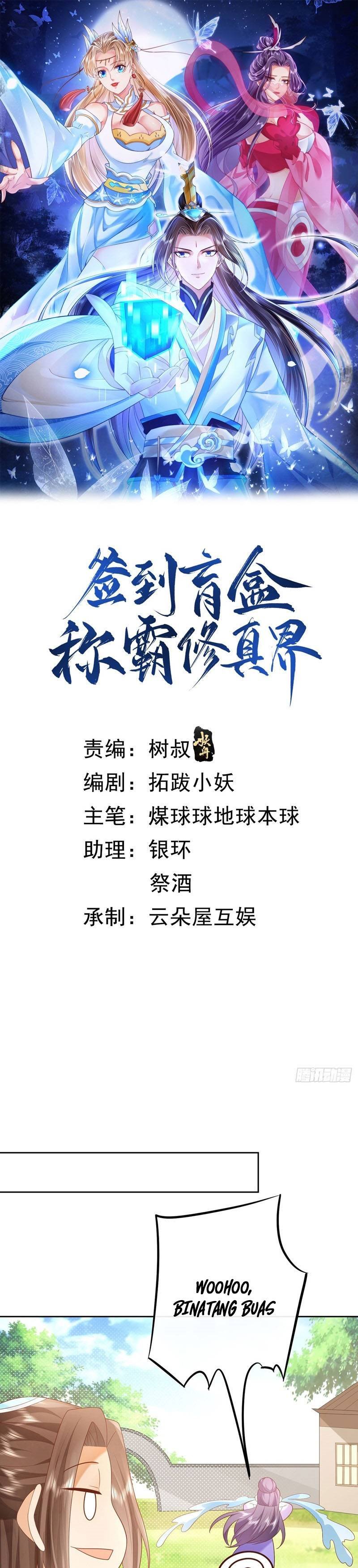 Sign in the Mystery Box to Dominate the World of Cultivation Chapter 39 Bahasa Indonesia