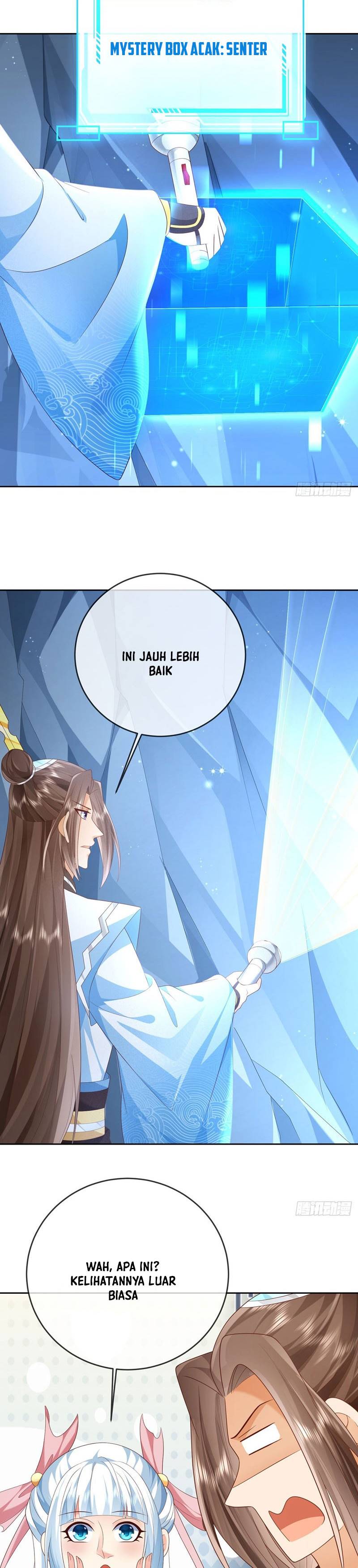 Sign in the Mystery Box to Dominate the World of Cultivation Chapter 45 Bahasa Indonesia