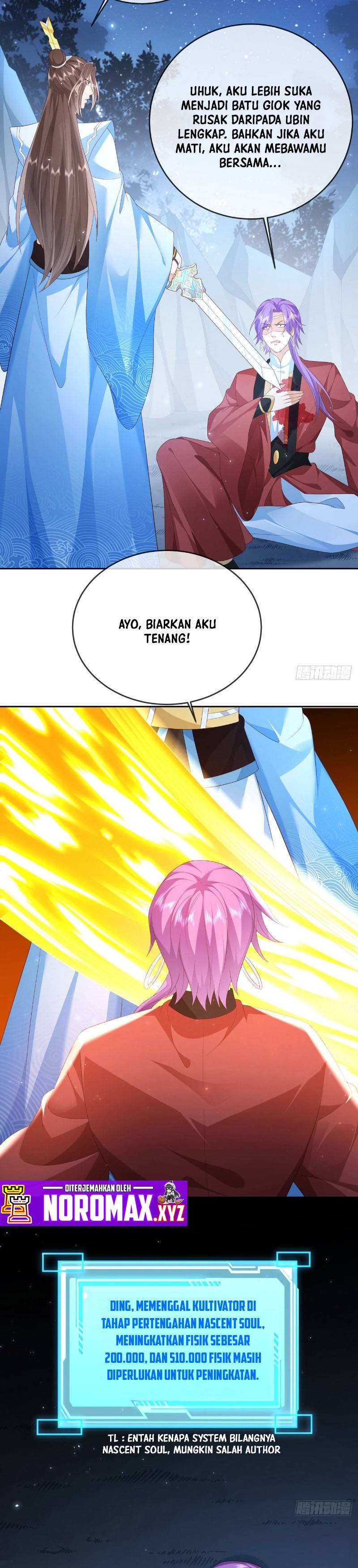 Sign in the Mystery Box to Dominate the World of Cultivation Chapter 48 Bahasa Indonesia