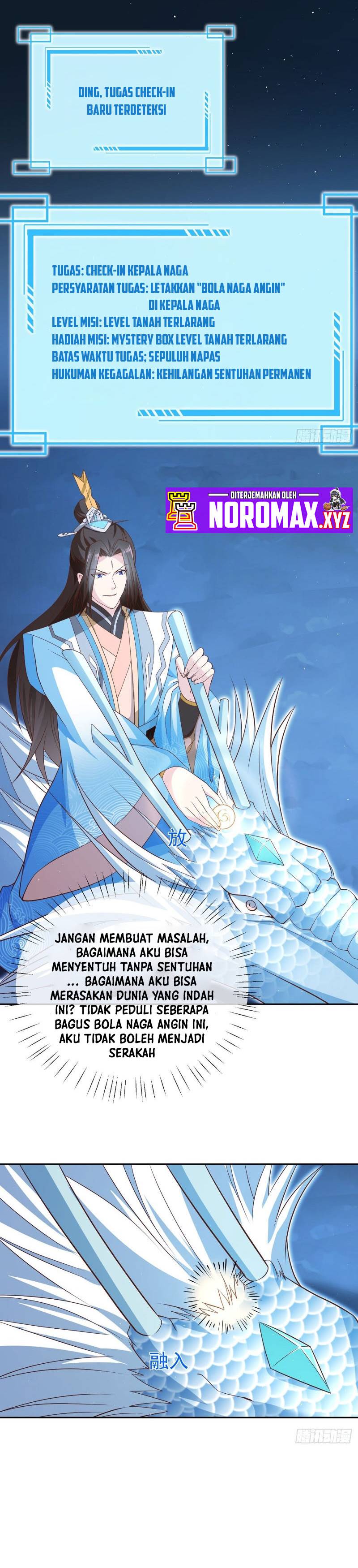 Sign in the Mystery Box to Dominate the World of Cultivation Chapter 49 Bahasa Indonesia