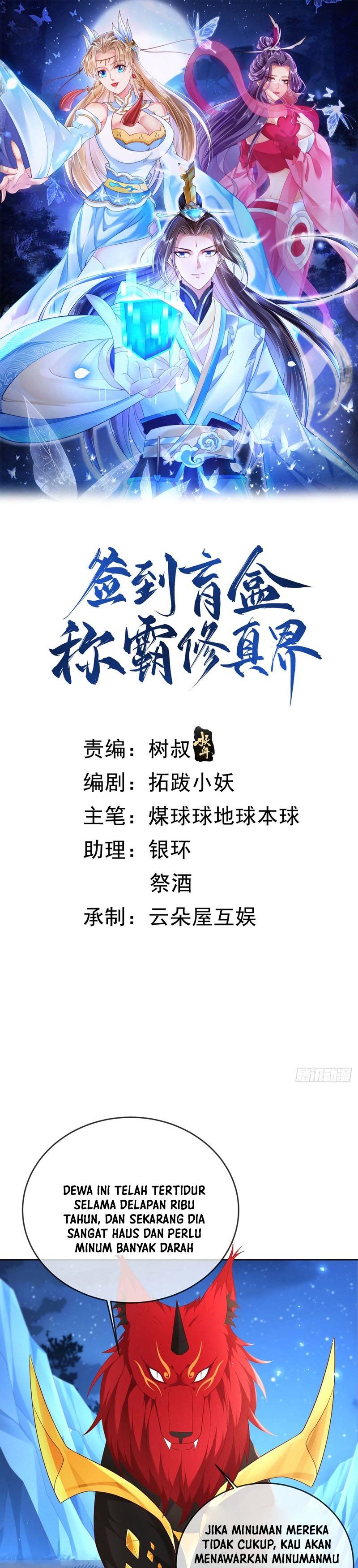 Sign in the Mystery Box to Dominate the World of Cultivation Chapter 51 Bahasa Indonesia