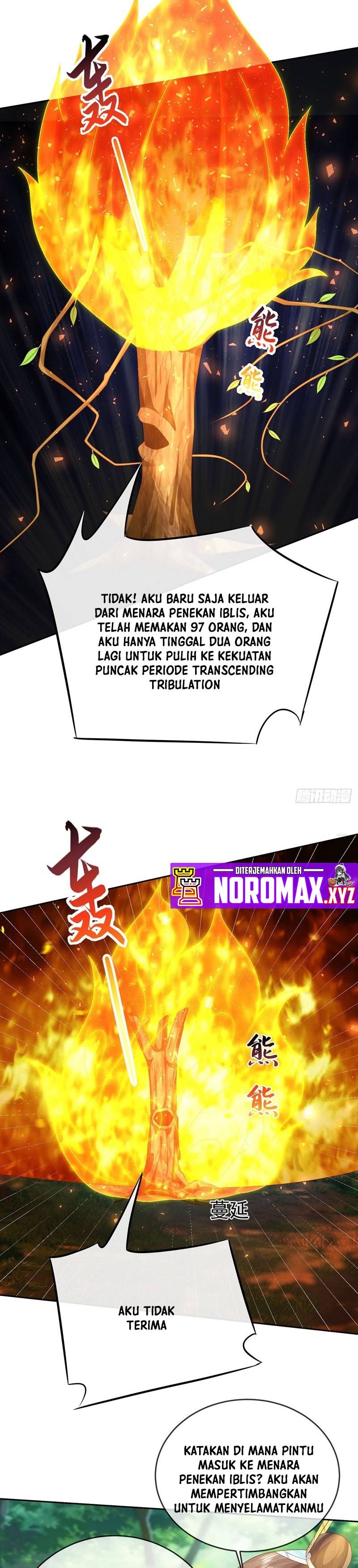 Sign in the Mystery Box to Dominate the World of Cultivation Chapter 58 Bahasa Indonesia