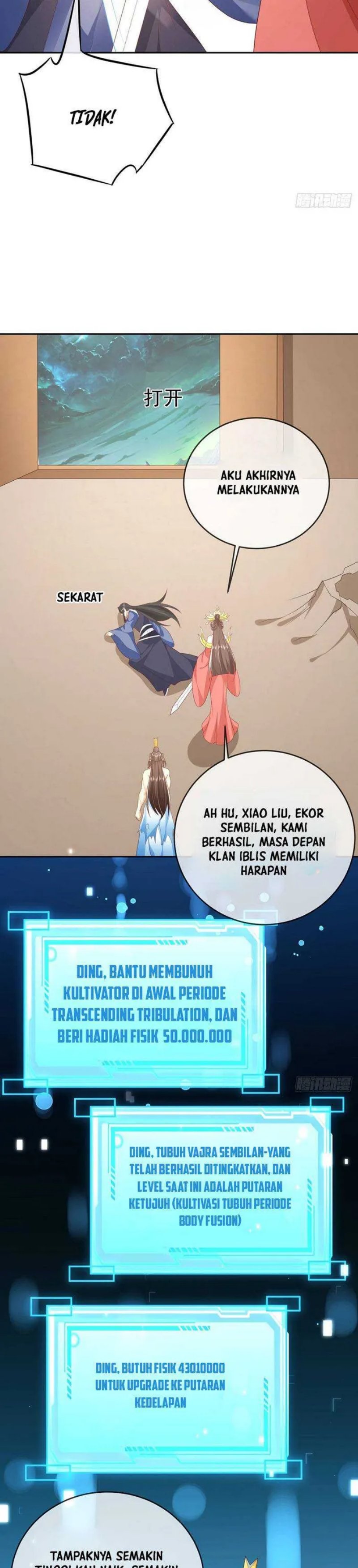 Sign in the Mystery Box to Dominate the World of Cultivation Chapter 66 Bahasa Indonesia