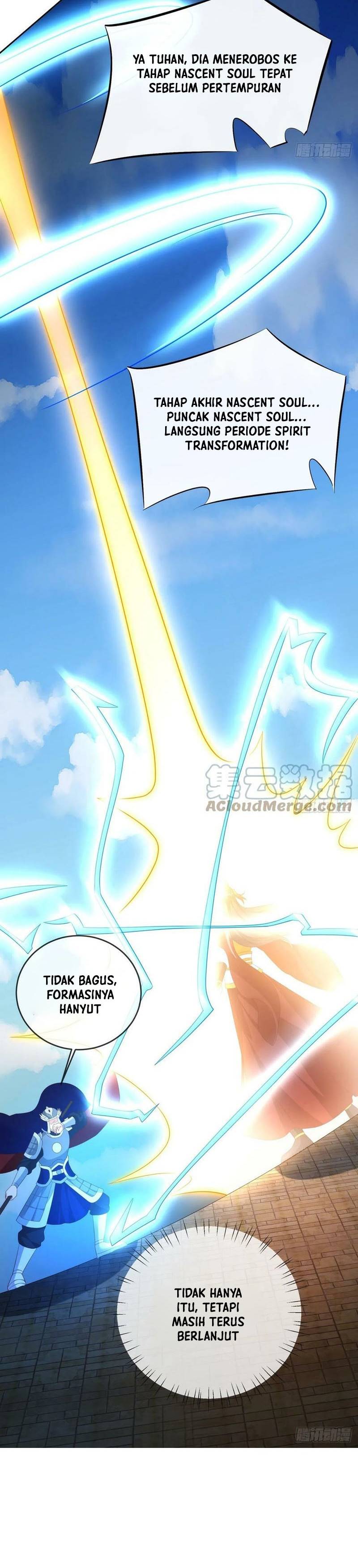 Sign in the Mystery Box to Dominate the World of Cultivation Chapter 73 Bahasa Indonesia