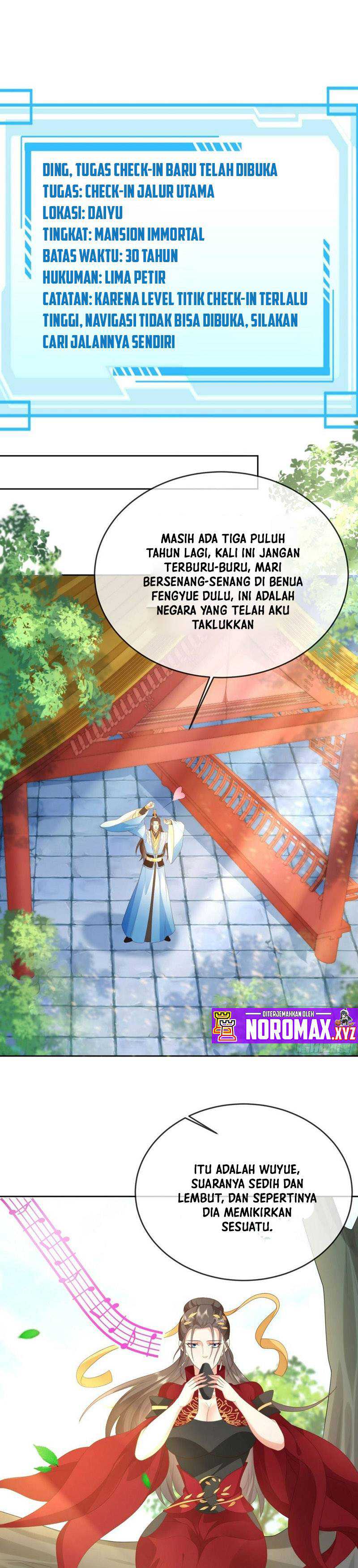 Sign in the Mystery Box to Dominate the World of Cultivation Chapter 75 Bahasa Indonesia