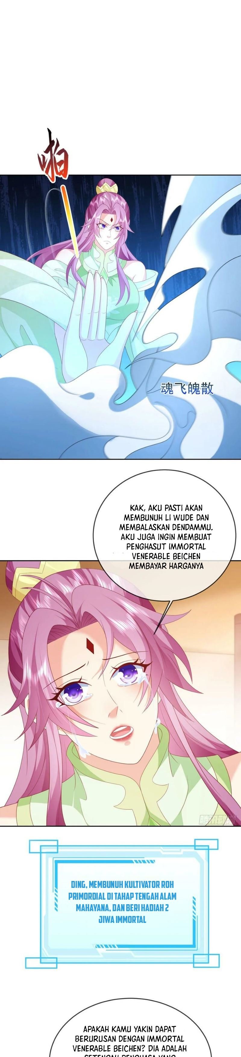 Sign in the Mystery Box to Dominate the World of Cultivation Chapter 88 Bahasa Indonesia