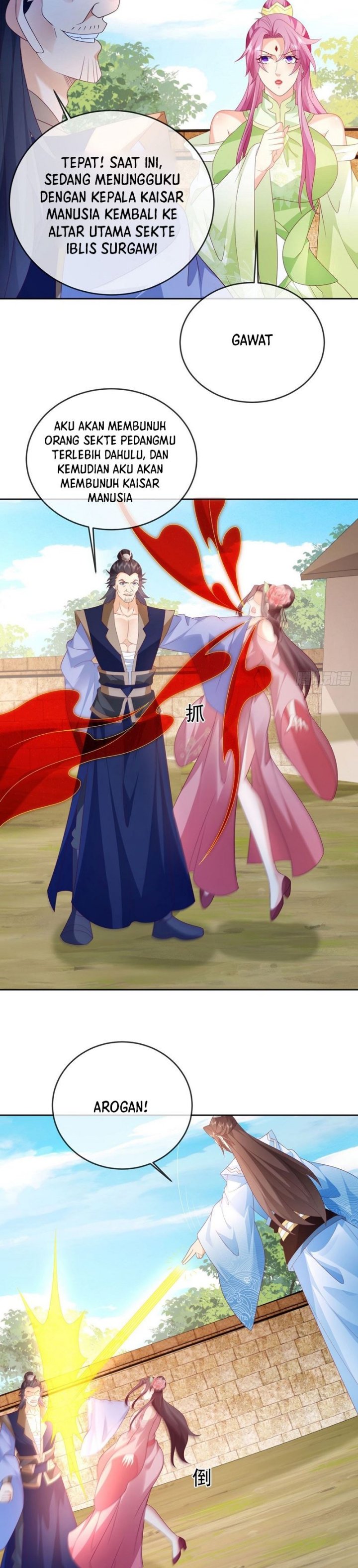 Sign in the Mystery Box to Dominate the World of Cultivation Chapter 93 Bahasa Indonesia