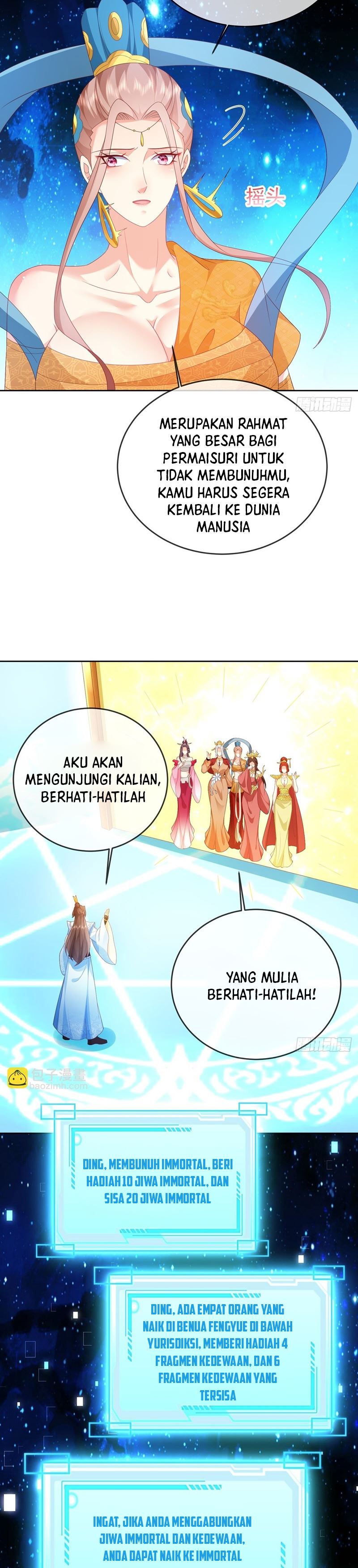 Sign in the Mystery Box to Dominate the World of Cultivation Chapter 101 Bahasa Indonesia