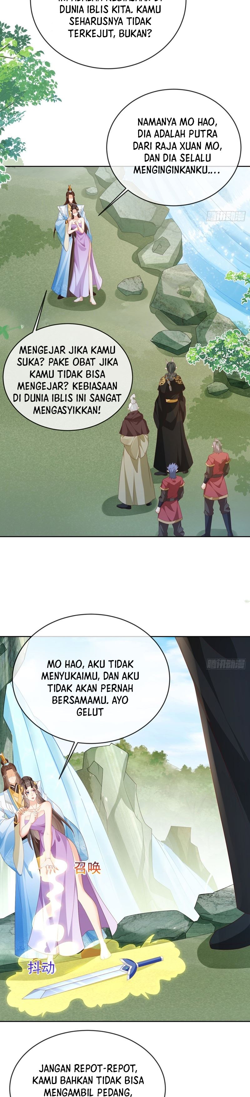 Sign in the Mystery Box to Dominate the World of Cultivation Chapter 101 Bahasa Indonesia