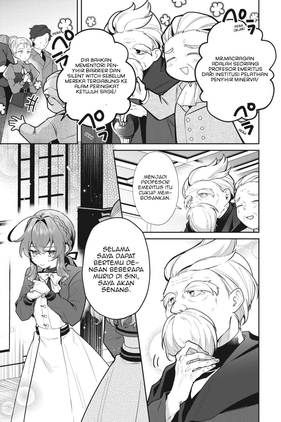 Silent Witch Chinmoku no Majo no Kakushigoto Chapter 12 Bahasa Indonesia