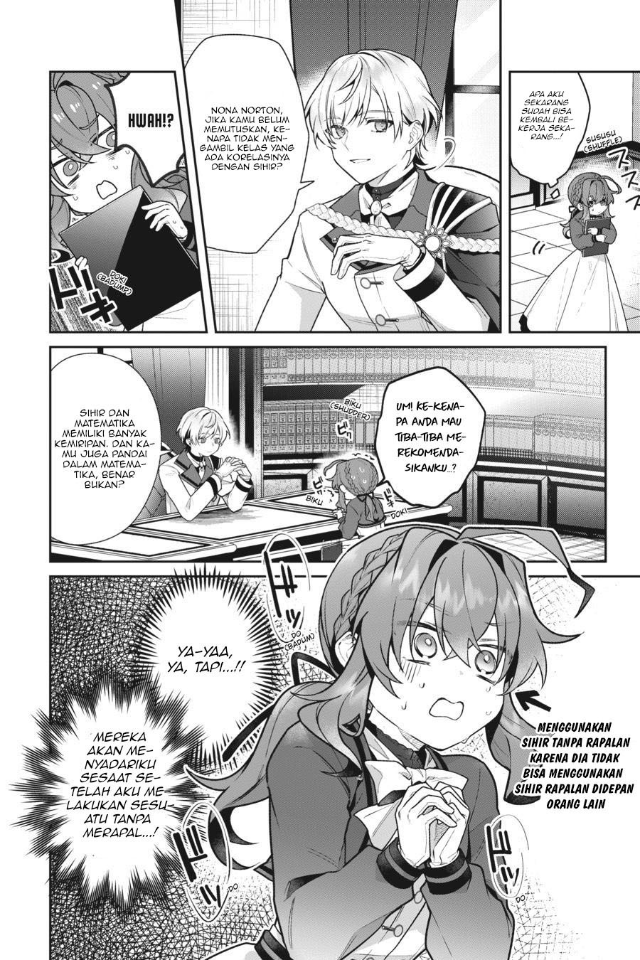 Silent Witch Chinmoku no Majo no Kakushigoto Chapter 12 Bahasa Indonesia
