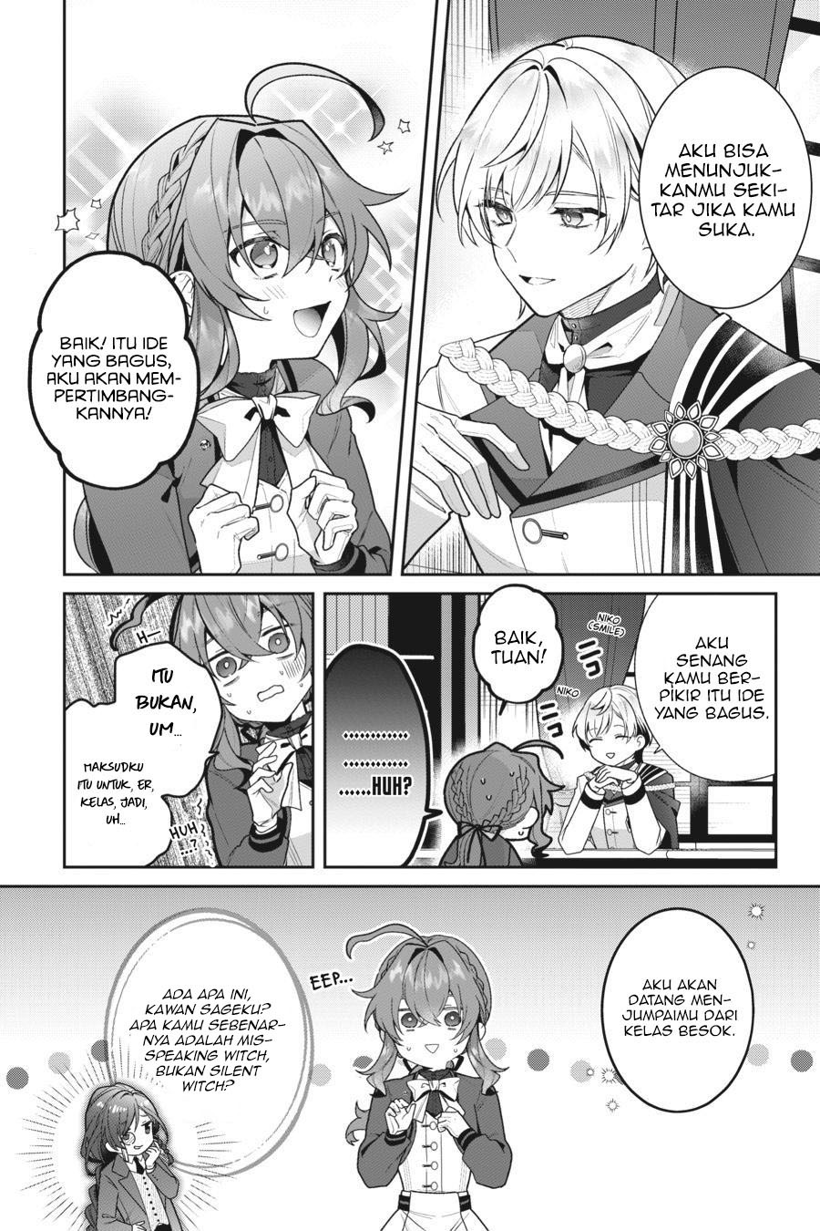 Silent Witch Chinmoku no Majo no Kakushigoto Chapter 12 Bahasa Indonesia