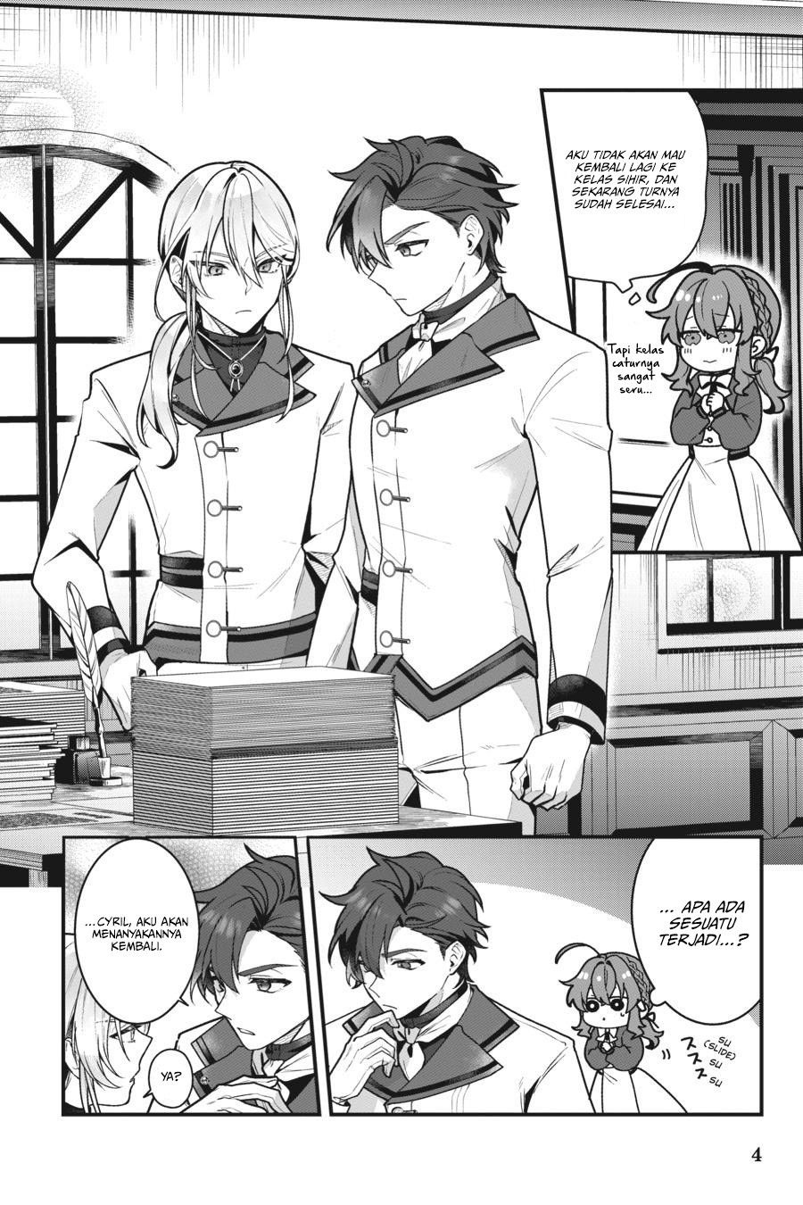 Silent Witch Chinmoku no Majo no Kakushigoto Chapter 14 Bahasa Indonesia