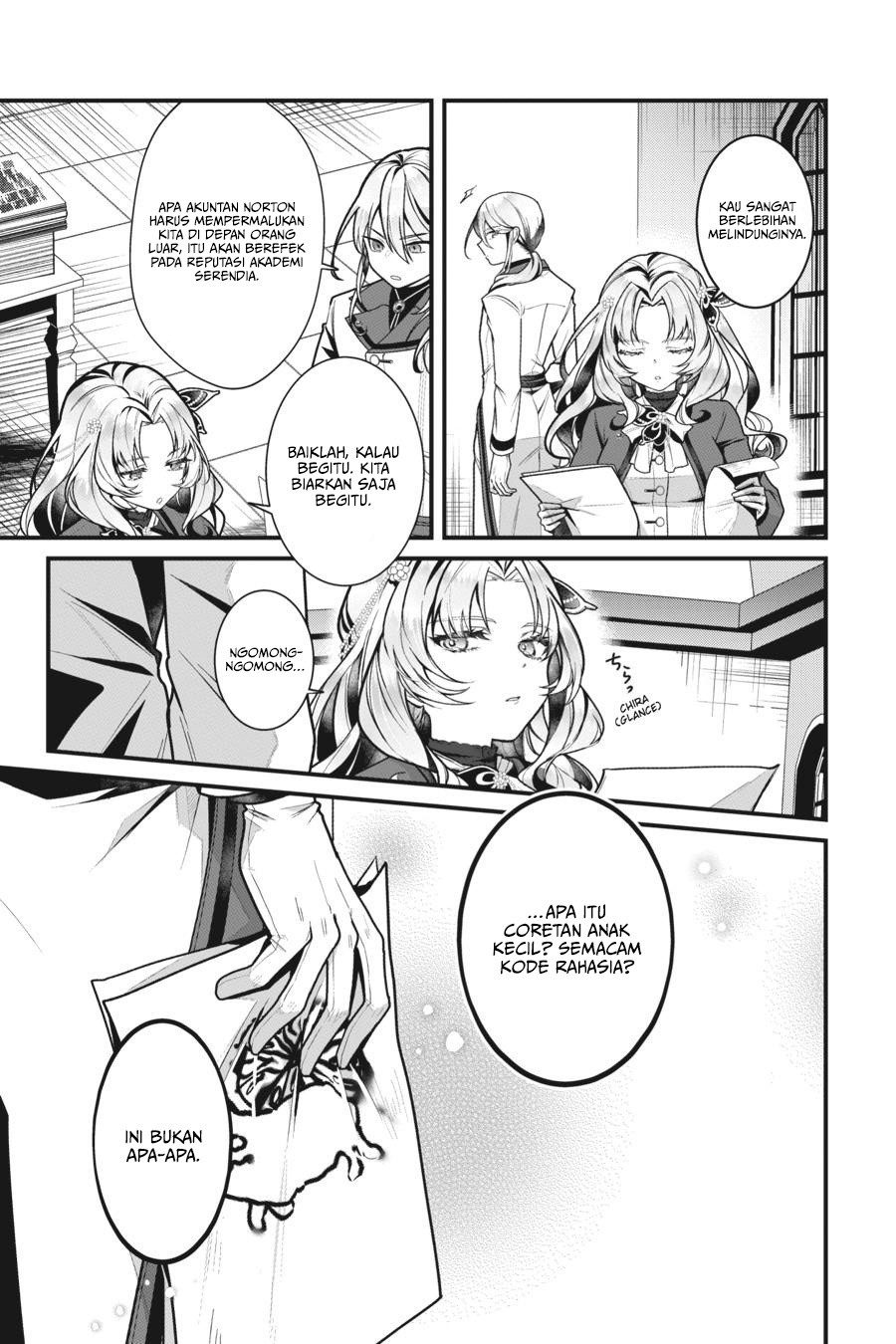 Silent Witch Chinmoku no Majo no Kakushigoto Chapter 14 Bahasa Indonesia