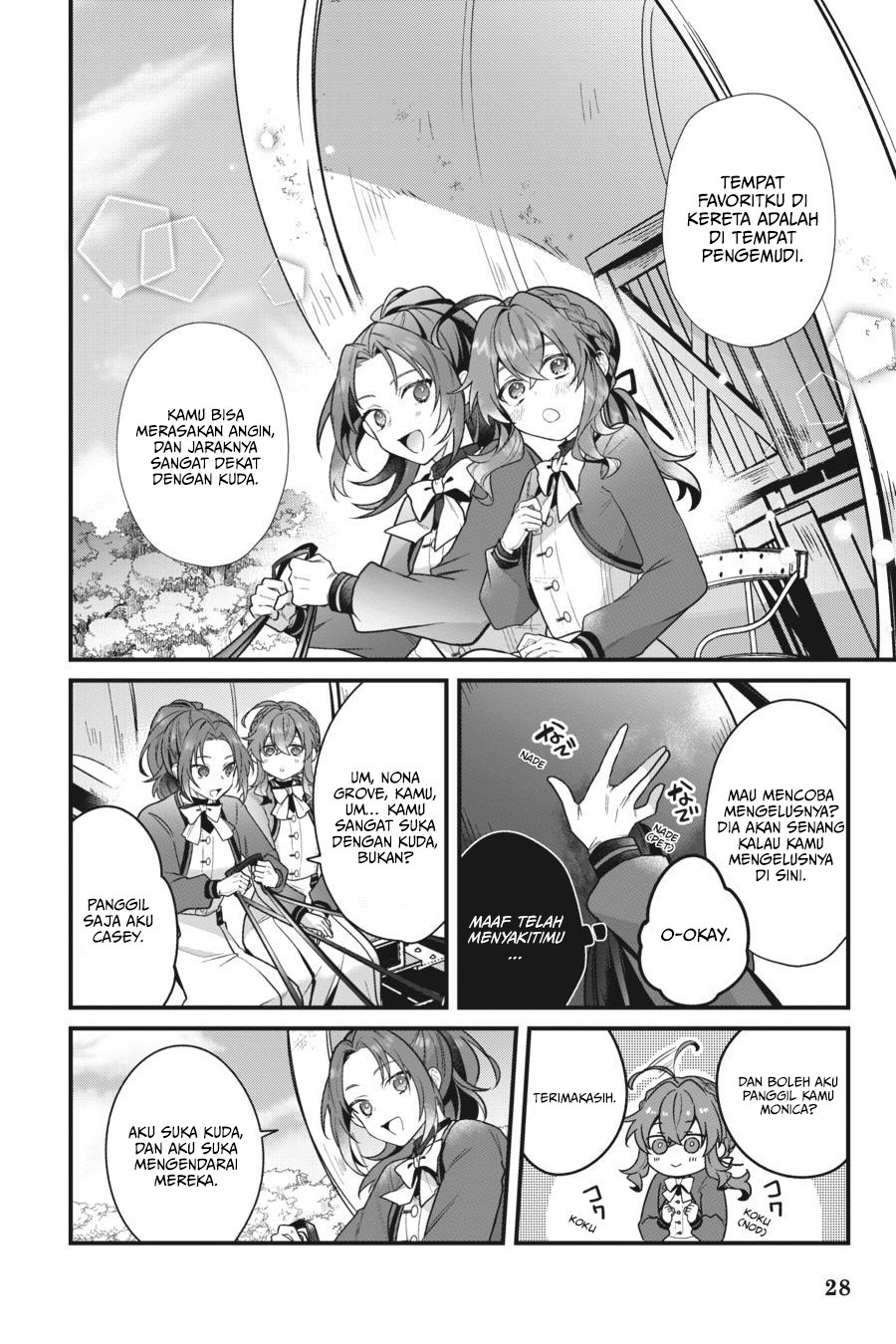 Silent Witch Chinmoku no Majo no Kakushigoto Chapter 14 Bahasa Indonesia