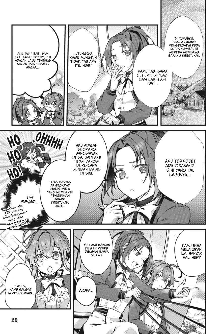 Silent Witch Chinmoku no Majo no Kakushigoto Chapter 14 Bahasa Indonesia