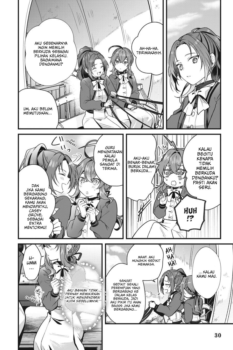 Silent Witch Chinmoku no Majo no Kakushigoto Chapter 14 Bahasa Indonesia