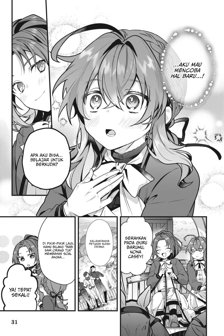 Silent Witch Chinmoku no Majo no Kakushigoto Chapter 14 Bahasa Indonesia