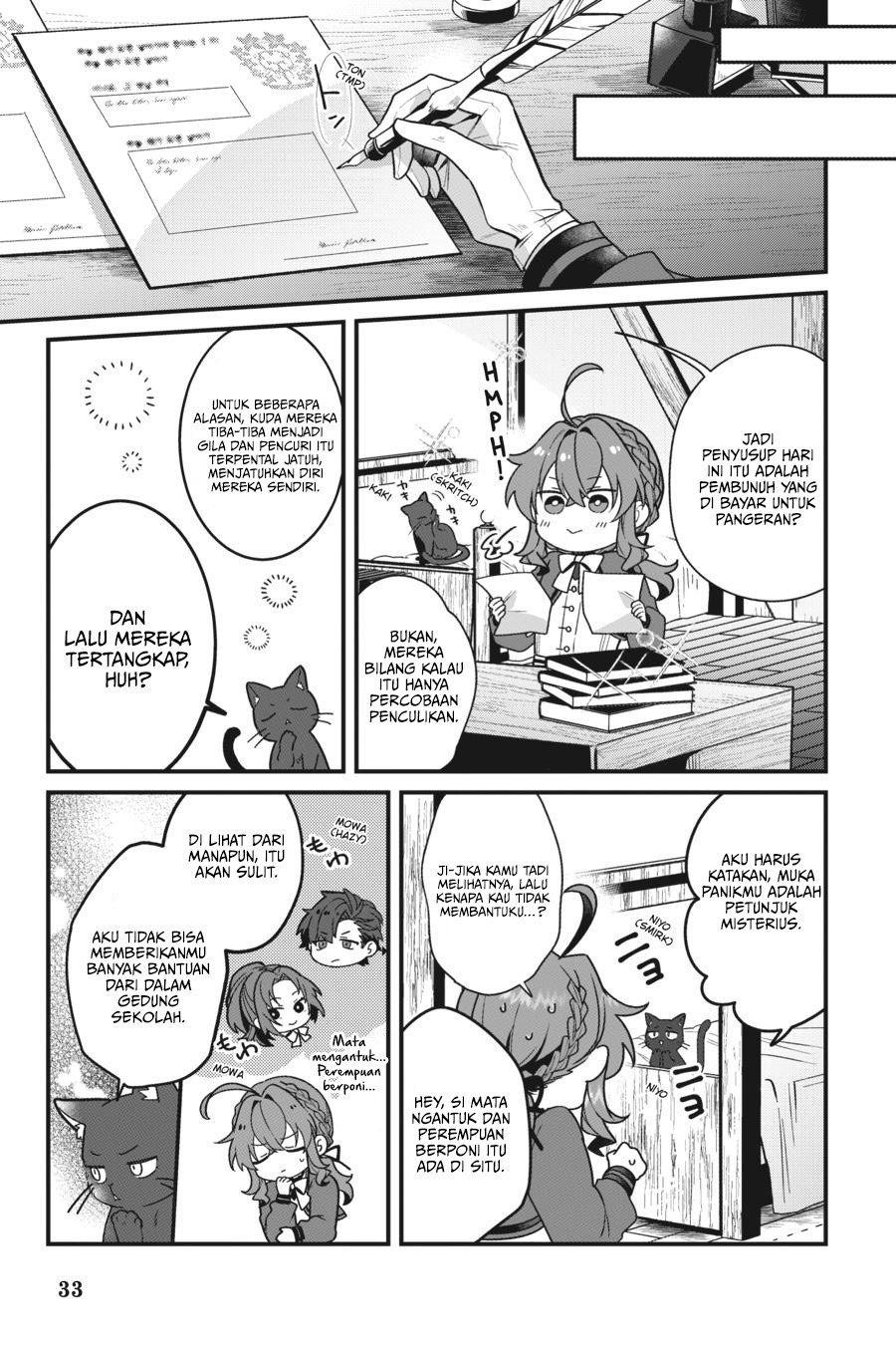 Silent Witch Chinmoku no Majo no Kakushigoto Chapter 14 Bahasa Indonesia