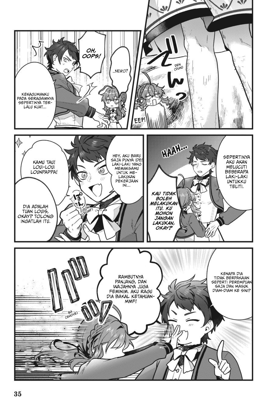 Silent Witch Chinmoku no Majo no Kakushigoto Chapter 14 Bahasa Indonesia