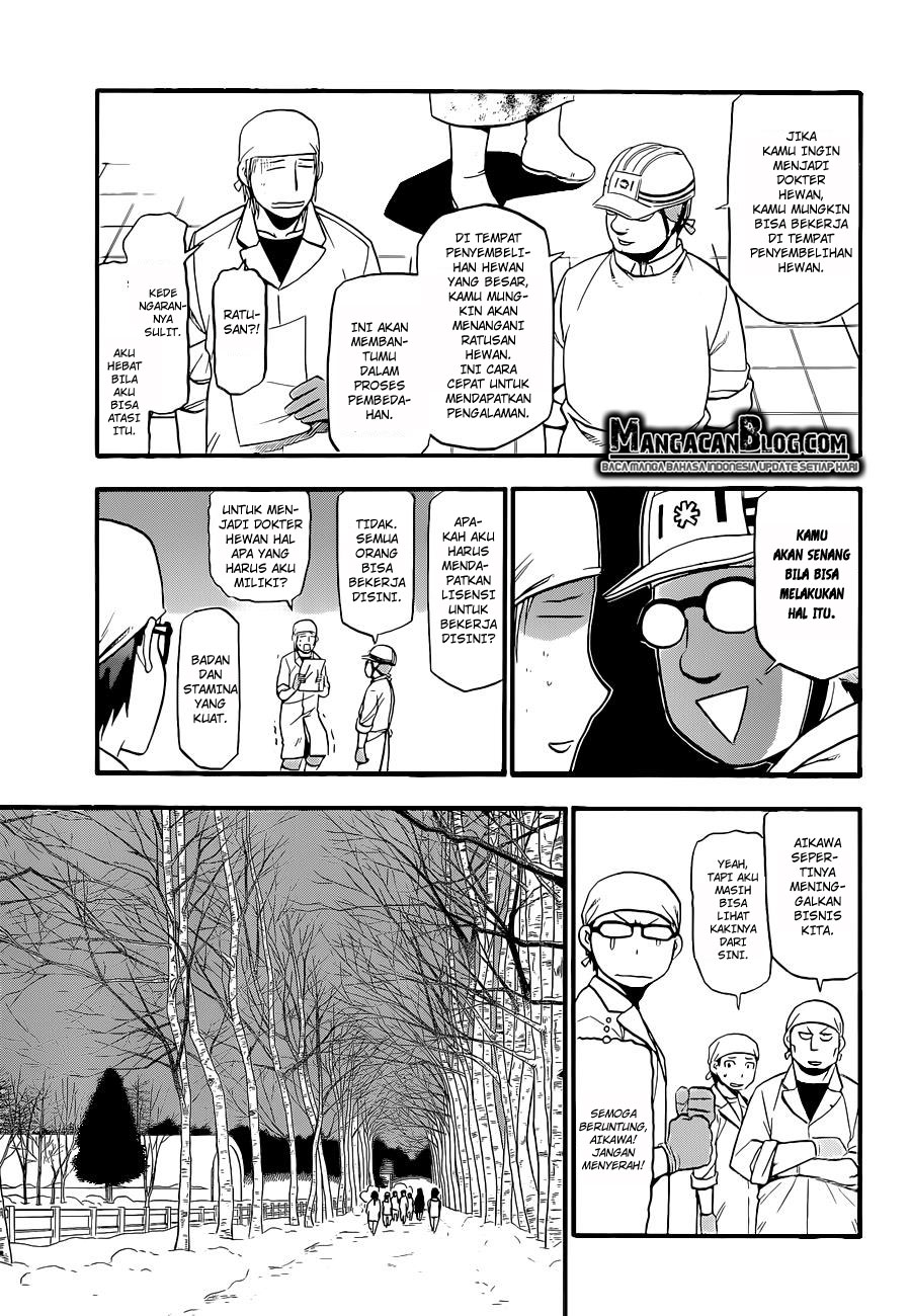 Silver Spoon Chapter 77