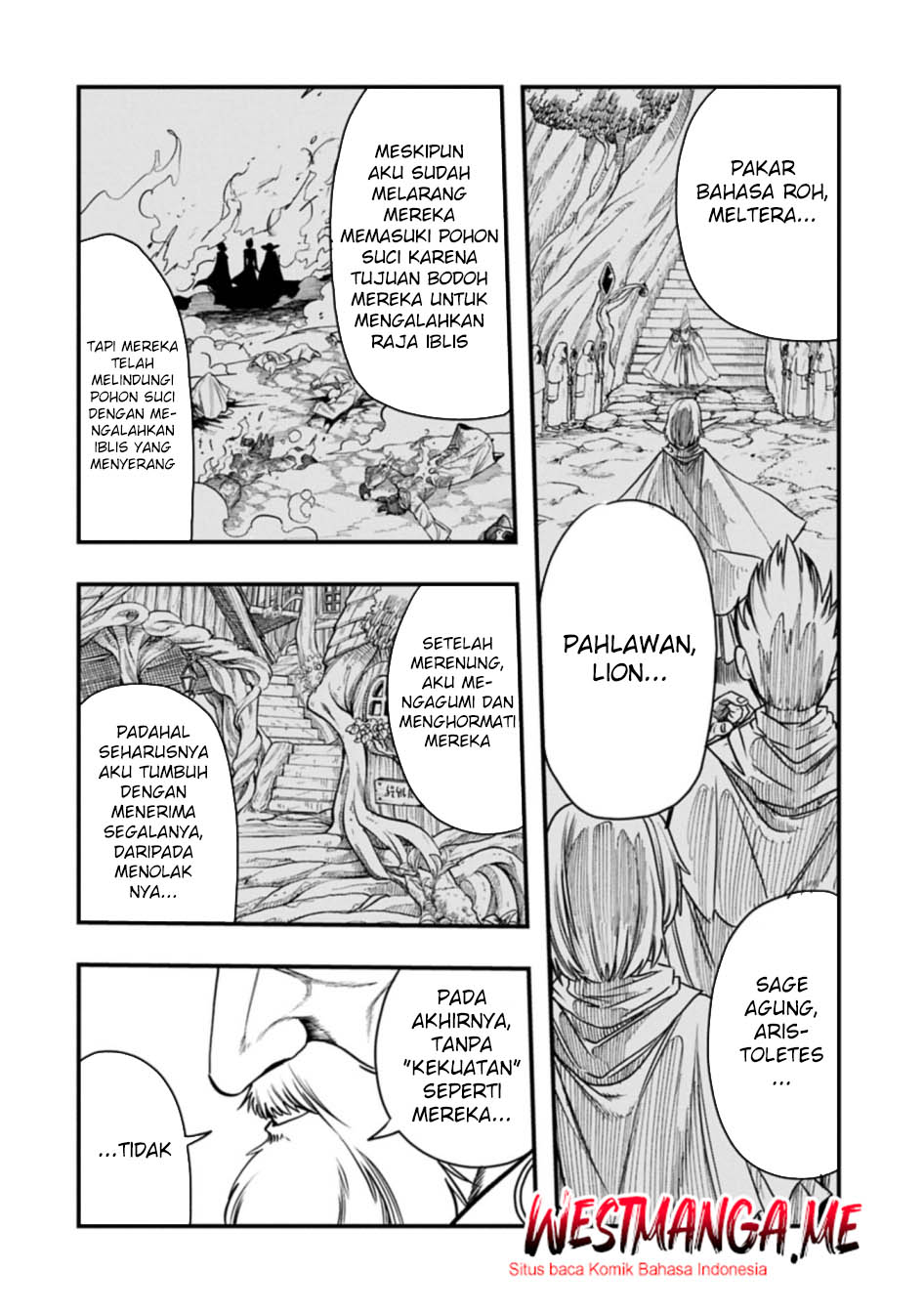 Since My Previous Life Was A Wise Man I Can Afford To Live Chapter 59 Bahasa Indonesia
