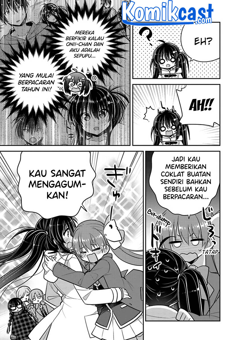 Siscon Ani to Brocon Imouto ga Shoujiki ni Nattara Chapter 39 Bahasa Indonesia