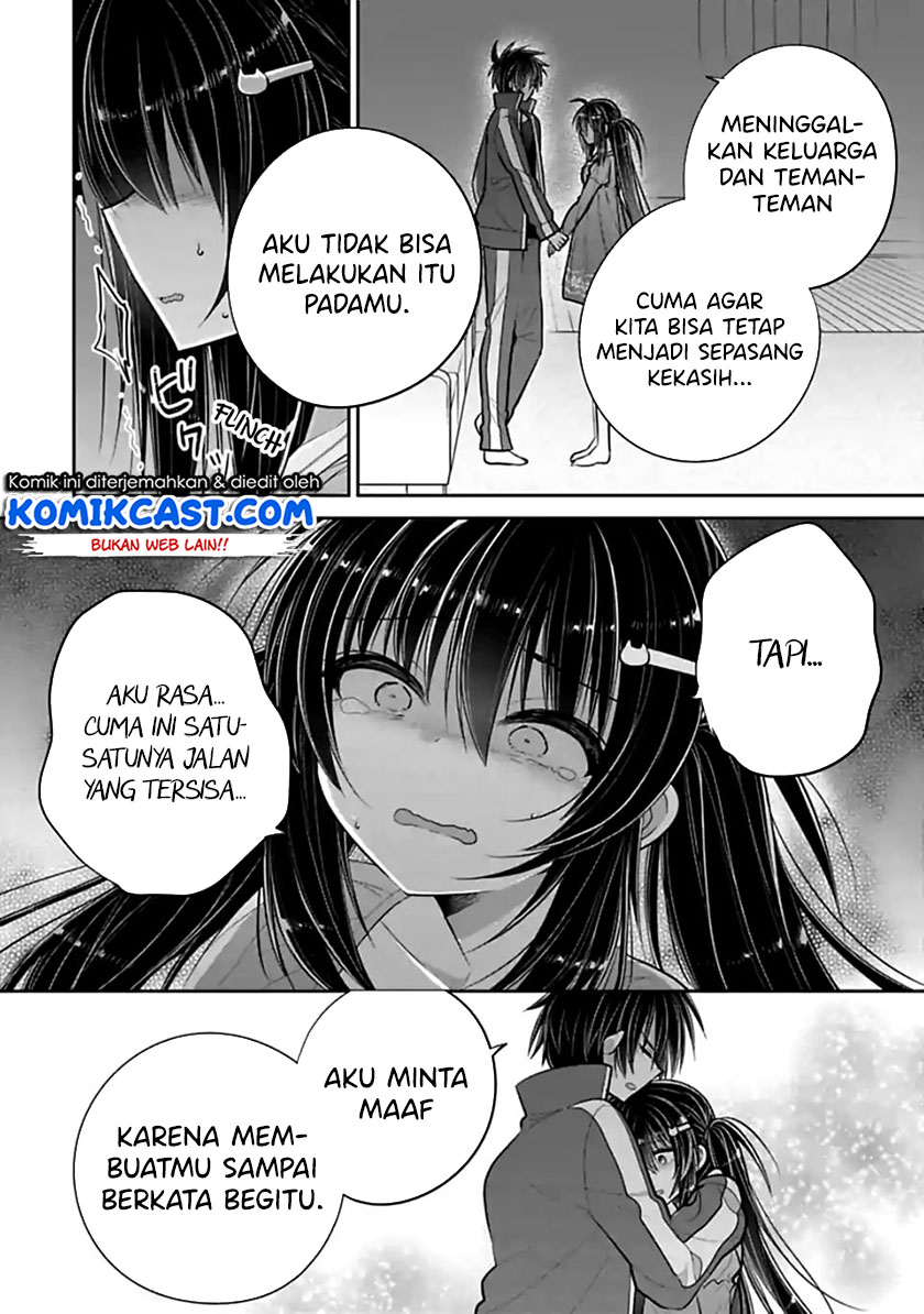 Siscon Ani to Brocon Imouto ga Shoujiki ni Nattara Chapter 46 Bahasa Indonesia