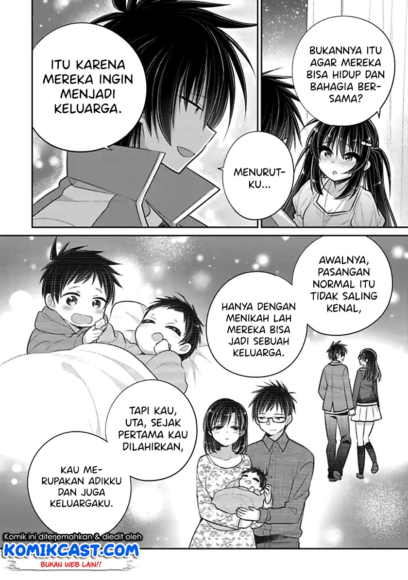 Siscon Ani to Brocon Imouto ga Shoujiki ni Nattara Chapter 46 Bahasa Indonesia