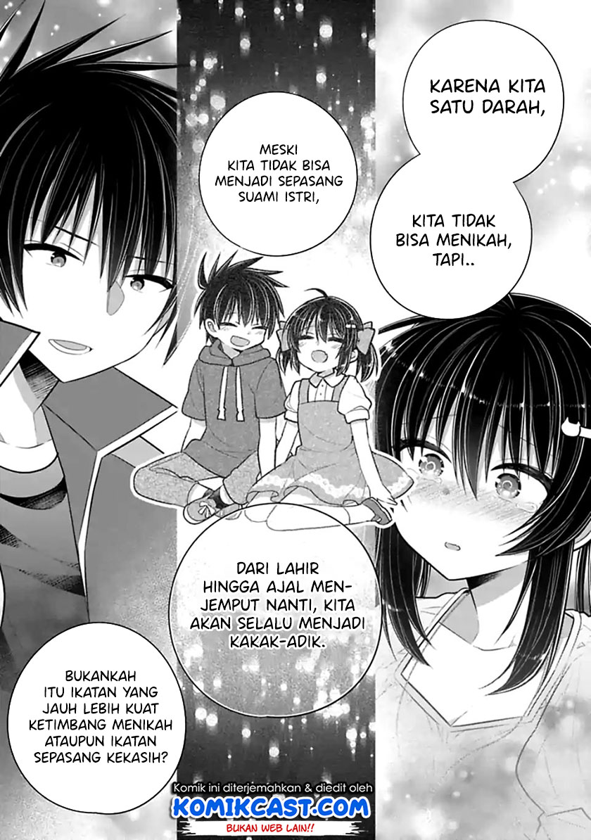 Siscon Ani to Brocon Imouto ga Shoujiki ni Nattara Chapter 46 Bahasa Indonesia