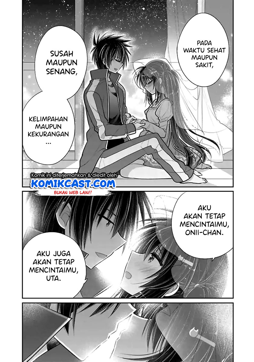 Siscon Ani to Brocon Imouto ga Shoujiki ni Nattara Chapter 46 Bahasa Indonesia