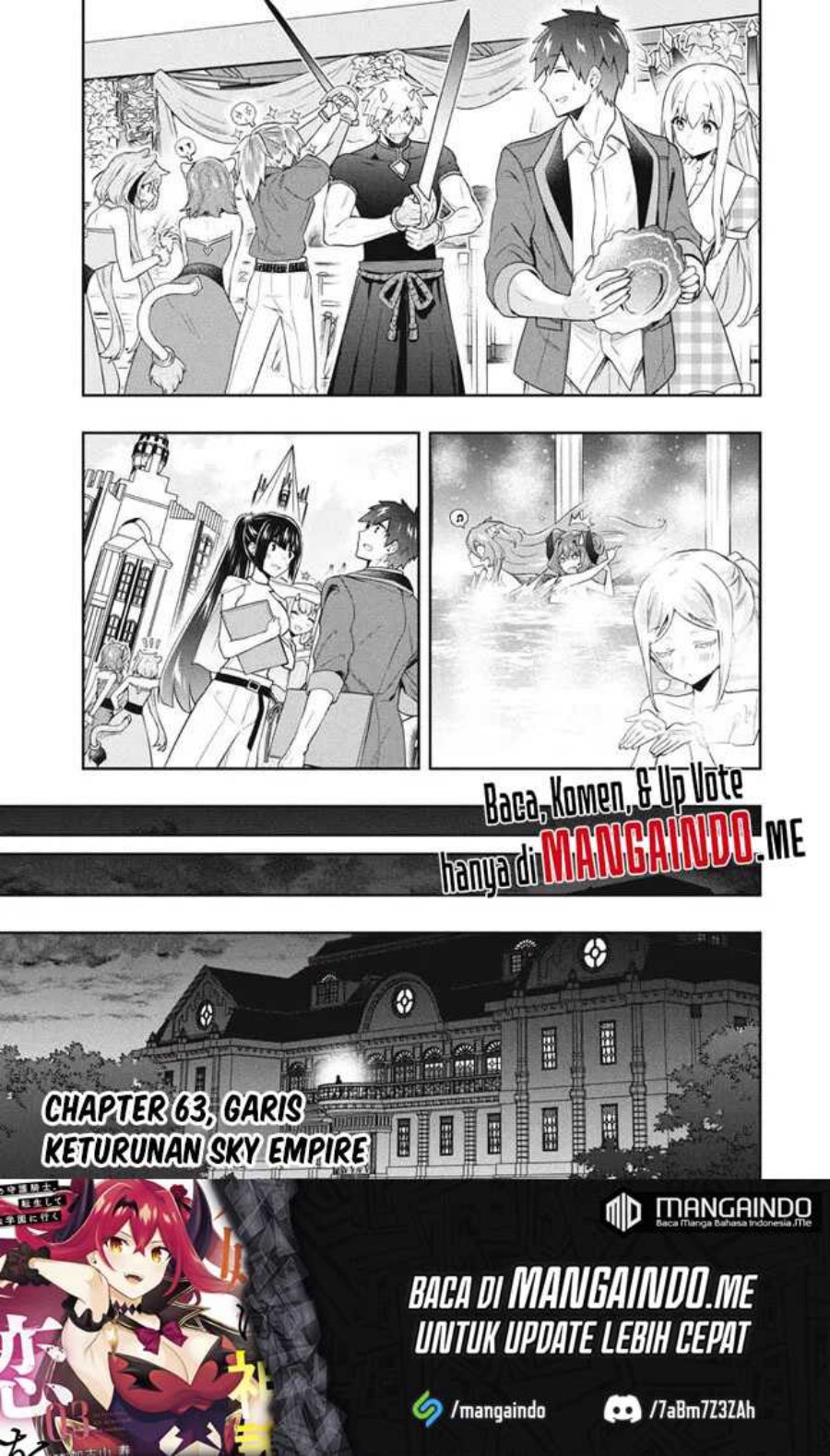 Six Princesses Fall In Love With God Guardian (Rokuhime Wa Kami Goe Ni Koi Ni Suru) chapter 63