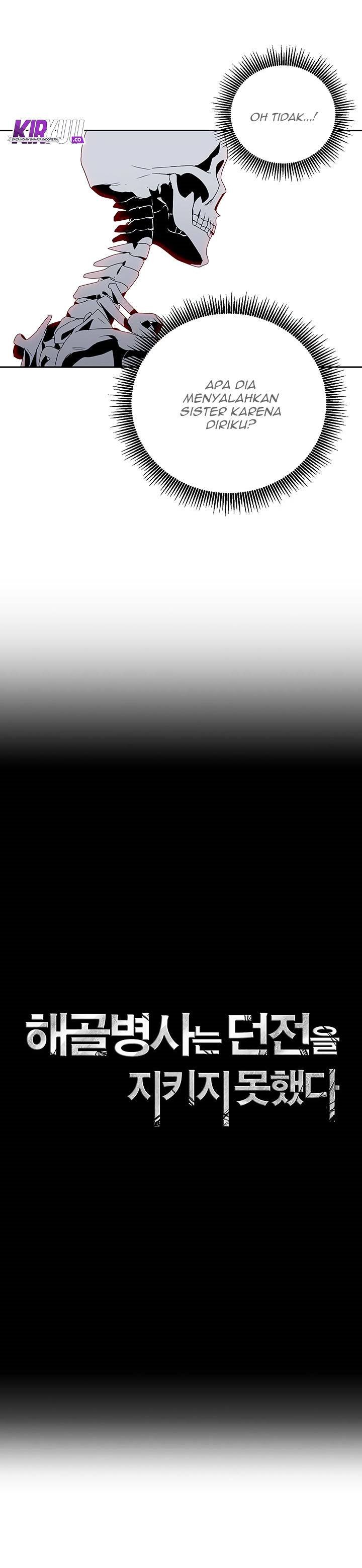Skeleton Soldier Couldn’t Protect the Dungeon Chapter 64 Bahasa Indonesia