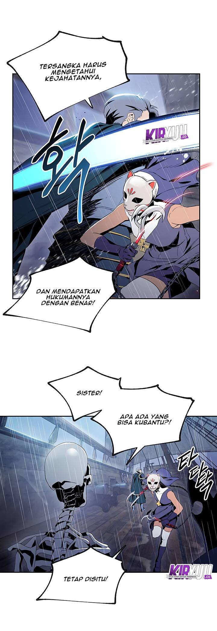 Skeleton Soldier Couldn’t Protect the Dungeon Chapter 64 Bahasa Indonesia