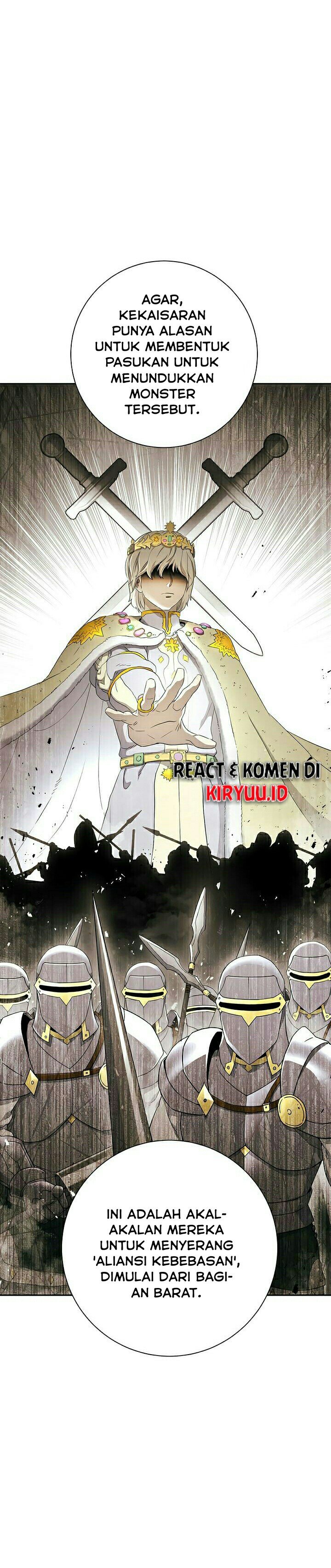 Skeleton Soldier Couldn’t Protect the Dungeon Chapter 111 Bahasa Indonesia