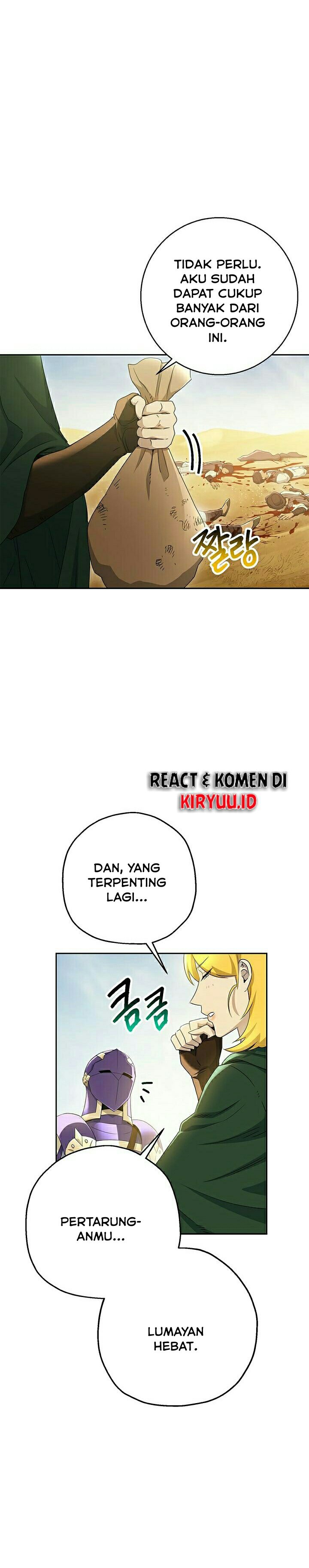 Skeleton Soldier Couldn’t Protect the Dungeon Chapter 111 Bahasa Indonesia