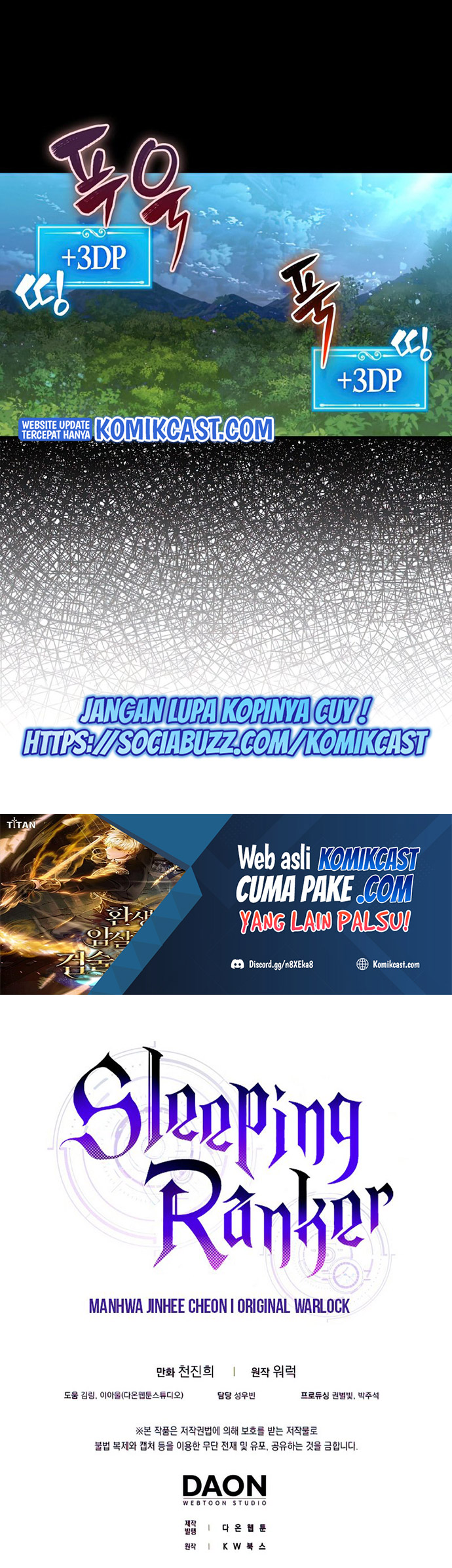 Sleeping Ranker Chapter 27 Bahasa Indonesia