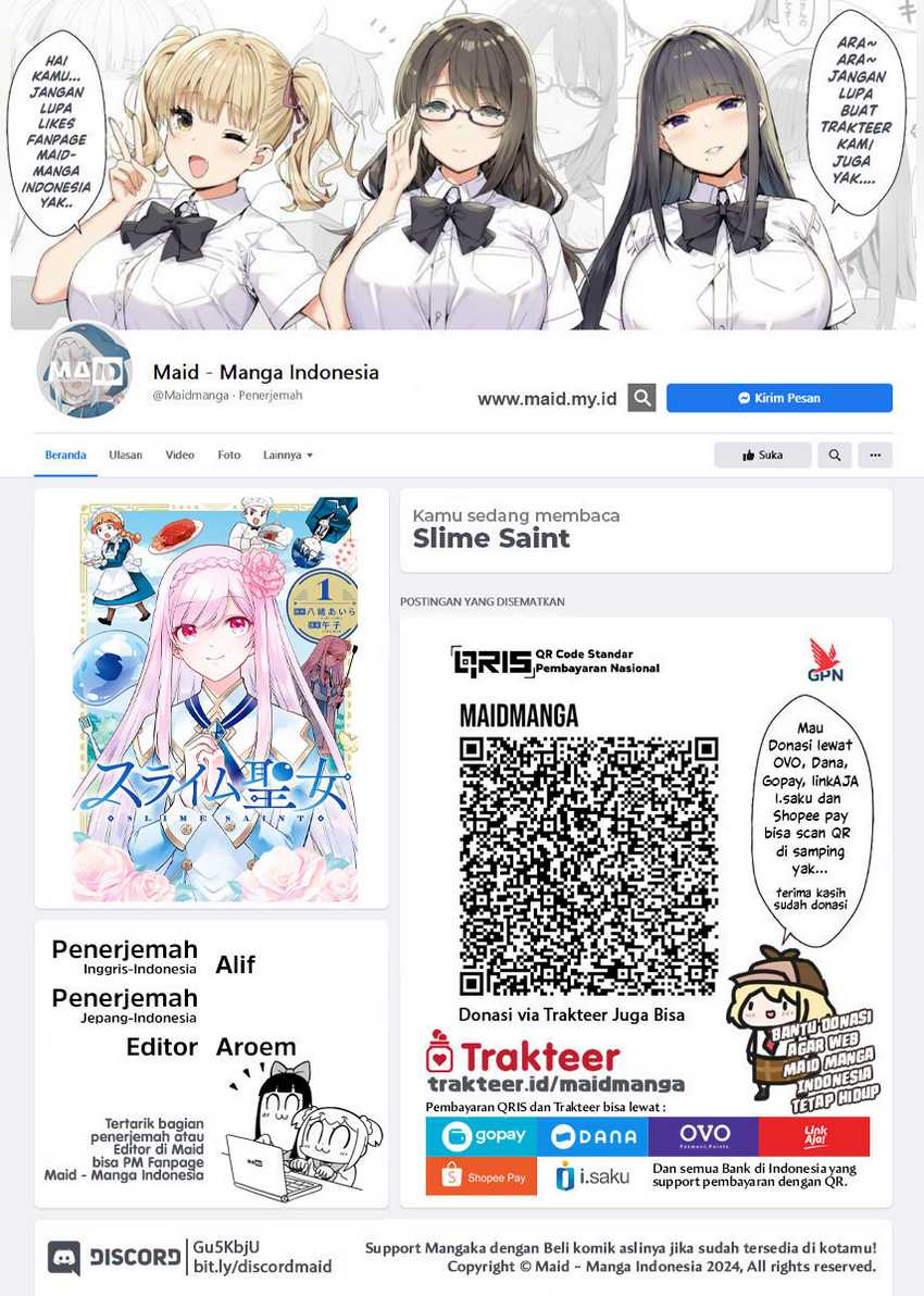 Slime Saint Chapter 13 Bahasa Indonesia