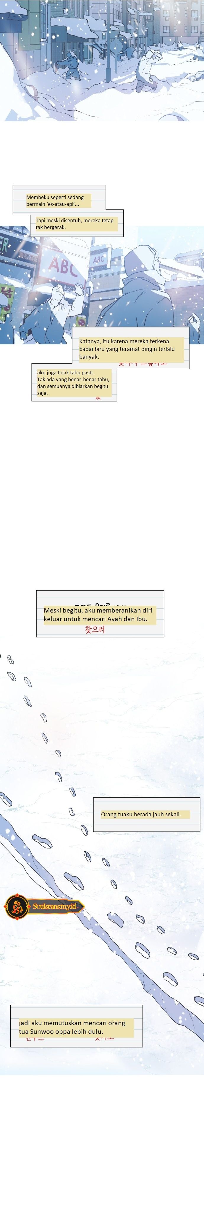Snow Footsteps Chapter 01 Bahasa Indonesia