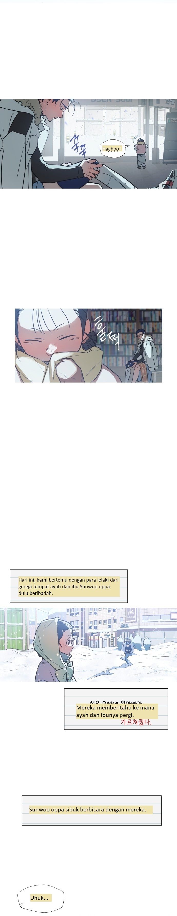 Snow Footsteps Chapter 01 Bahasa Indonesia