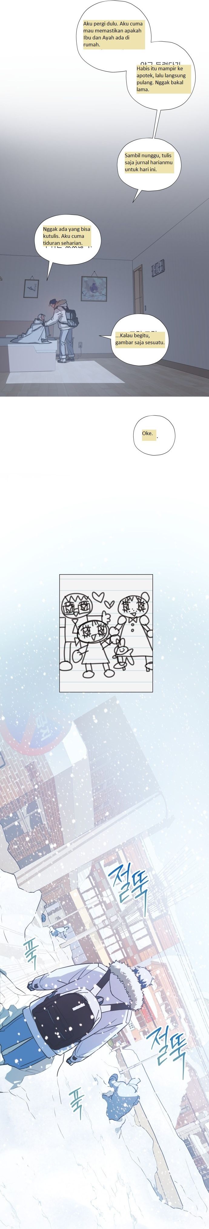 Snow Footsteps Chapter 01 Bahasa Indonesia