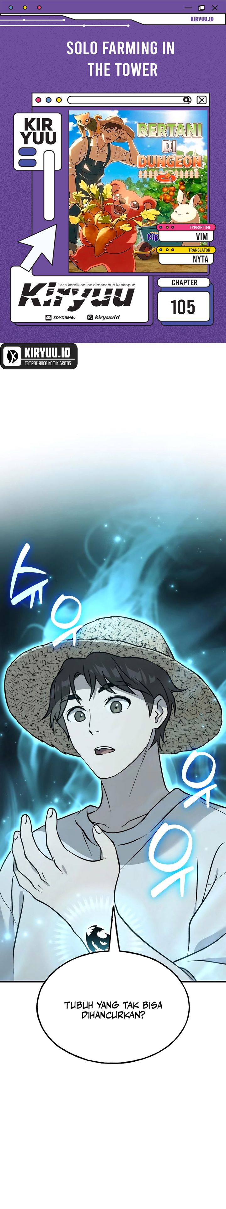 Solo Farming In The Tower Chapter 105 Bahasa Indonesia